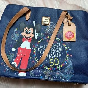 Dooney & Bourke Navy Disney Main Street Electrical Parade Tote